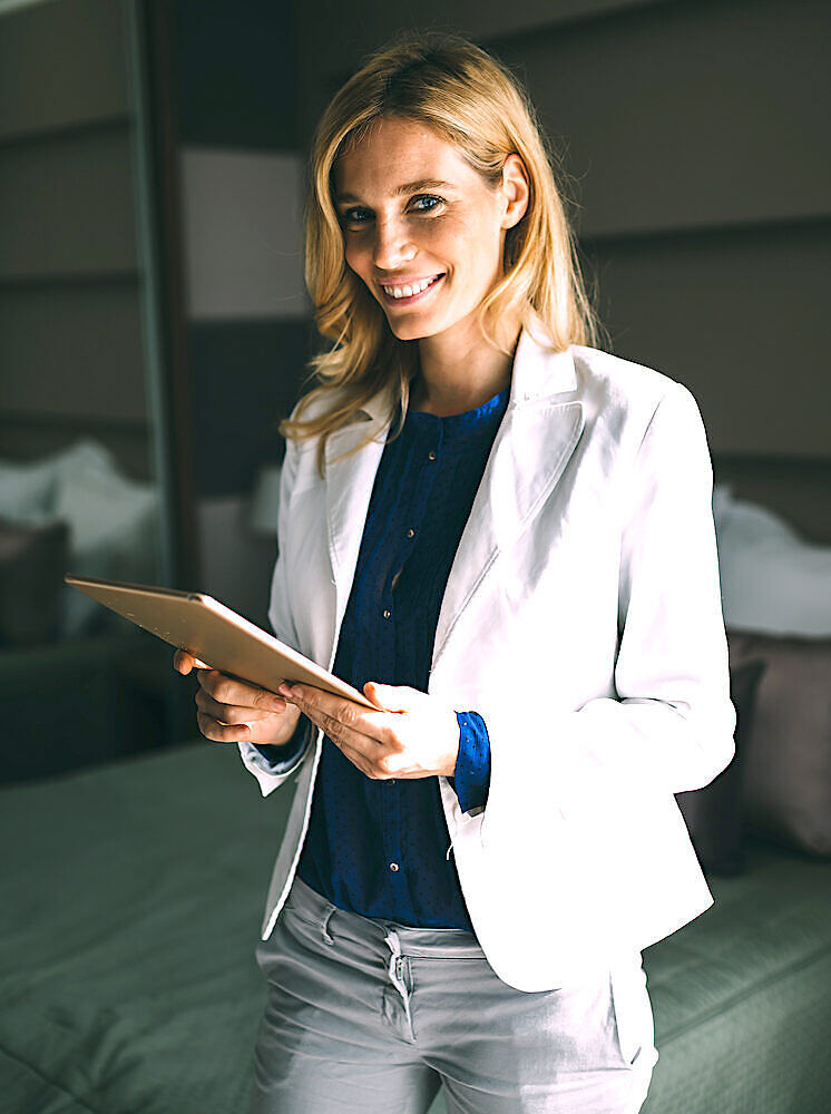 Elegant businesswoman Elegant businesswoman